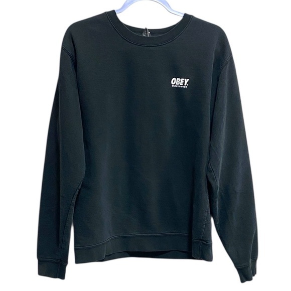 Obey Other - OBEY | Size Medium Black “Los Angeles” Graphic Crewneck Sweatshirt‎